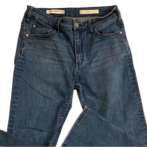 Anthropologie Pilcro women’s blue jeans cropped boot cut size 39,inseam 26